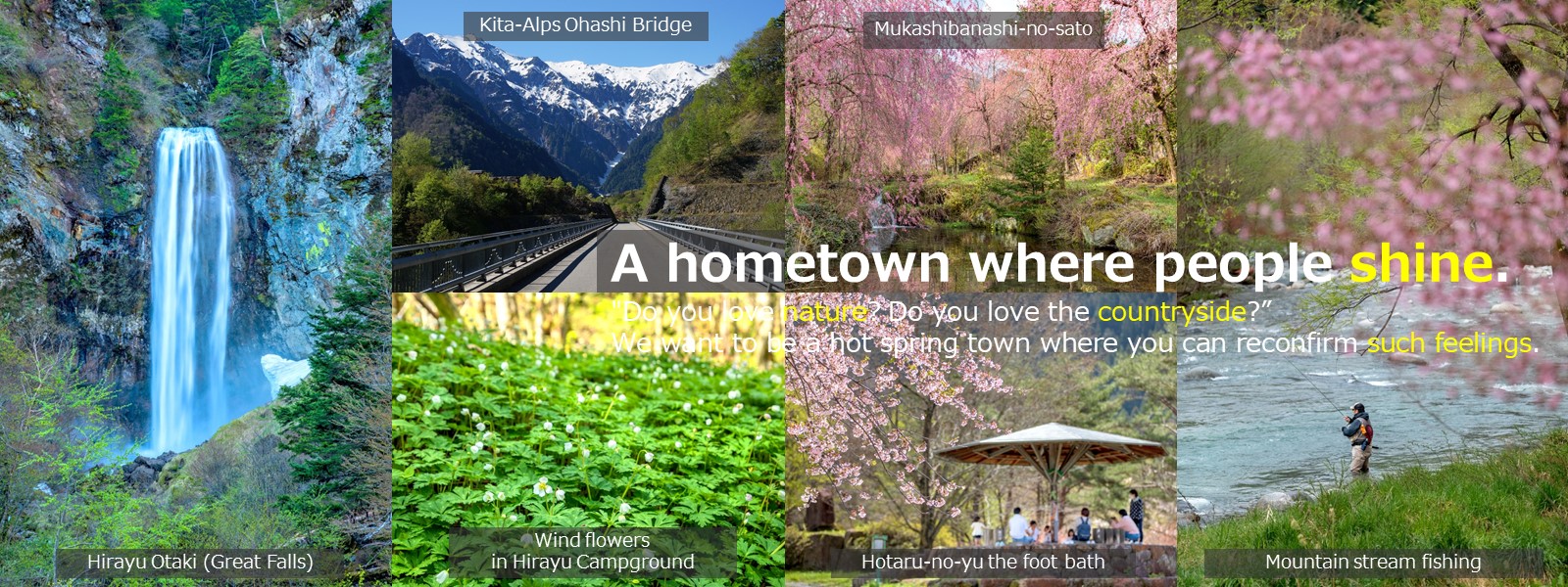 Okuhida-onsengo | Okuhida Bear's Park, Sugoroku Keikoku Valley, Kita-alps Ohashi Bridge, Rental Bike Service, Hirayu Minzokukan (Museum)