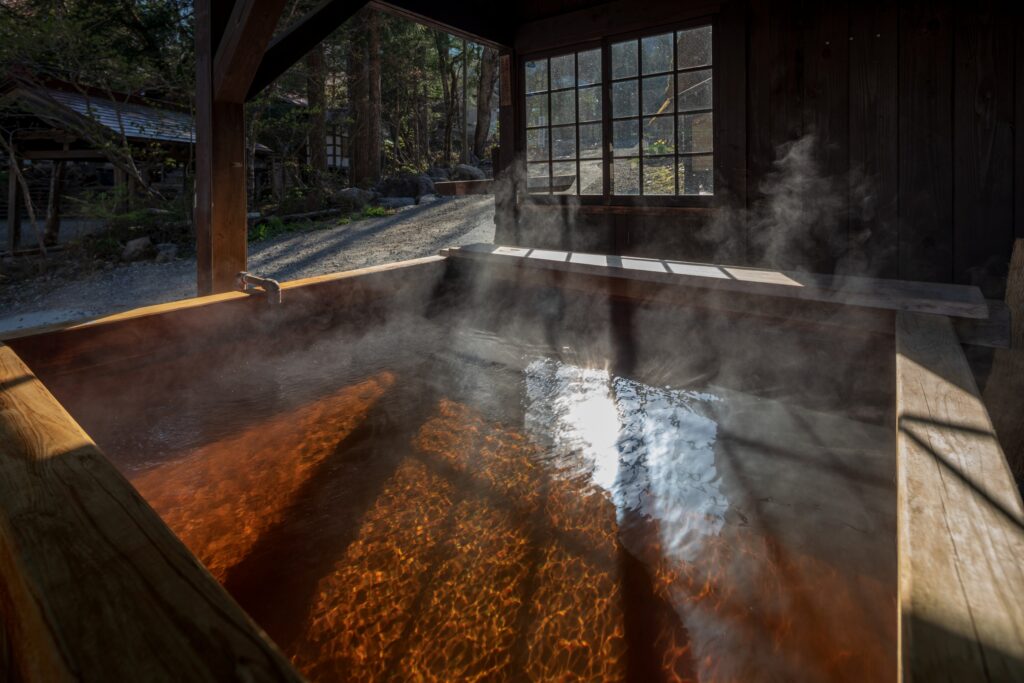 平湯の湯　足湯