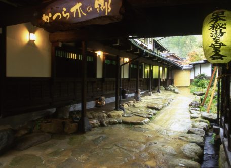 かつら木の郷アプローチ（外観）